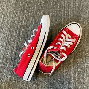 Red converse